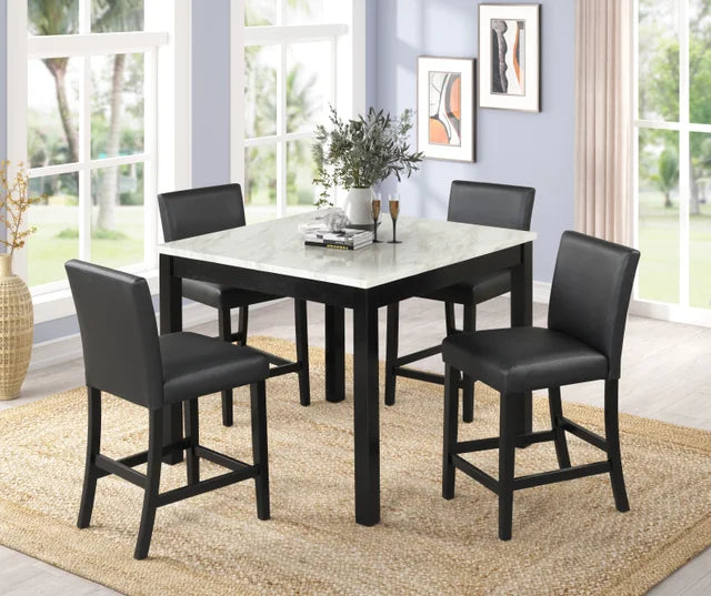 Dior PU Black Pub 5 piece Set