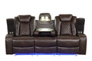 Switch Luz Brown 3-piece Reclining Set 3 image