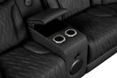 Switch Spain Black Power Reclining Sectional (Power Headrests) 2 image