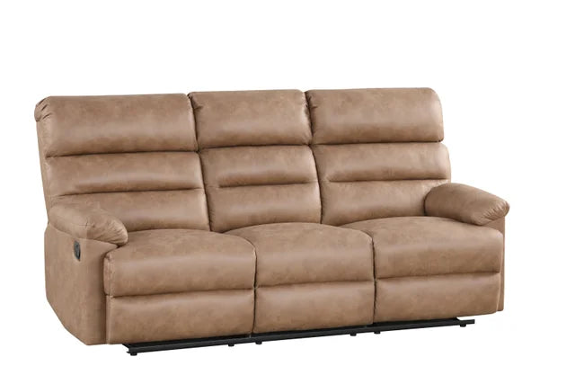 Albert Saddle Leather Reclining Set