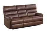 Albert 41 Brown Leather Reclining Set