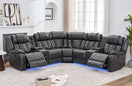 Switch ACE Leather Reclining Sectional 3 image