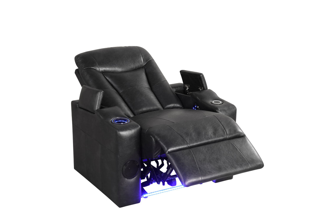 Top Gun Power Reclining Chair black